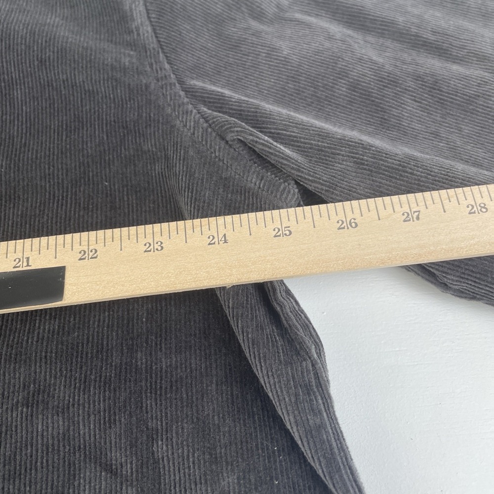 Arizona Jean Co. Men Corduroy Shirt XL Gray Long Sleeve Pocket - Picture 9 of 13